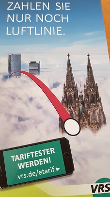 Flyer Luftlinie